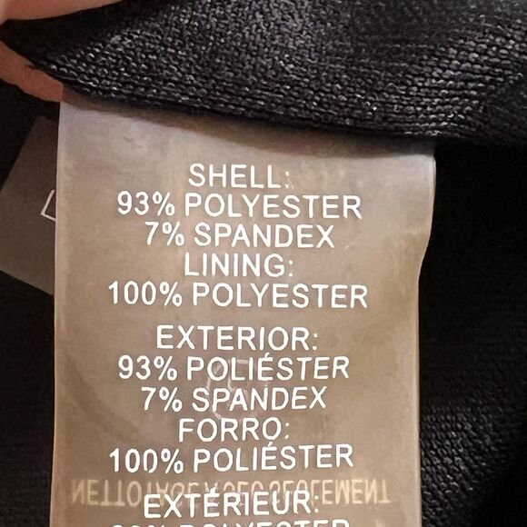 Karl Lagerfeld Paris Dress Womens 4 Sleeveless Sheath Zipper Pockets Career Work - Picture 7 of 12